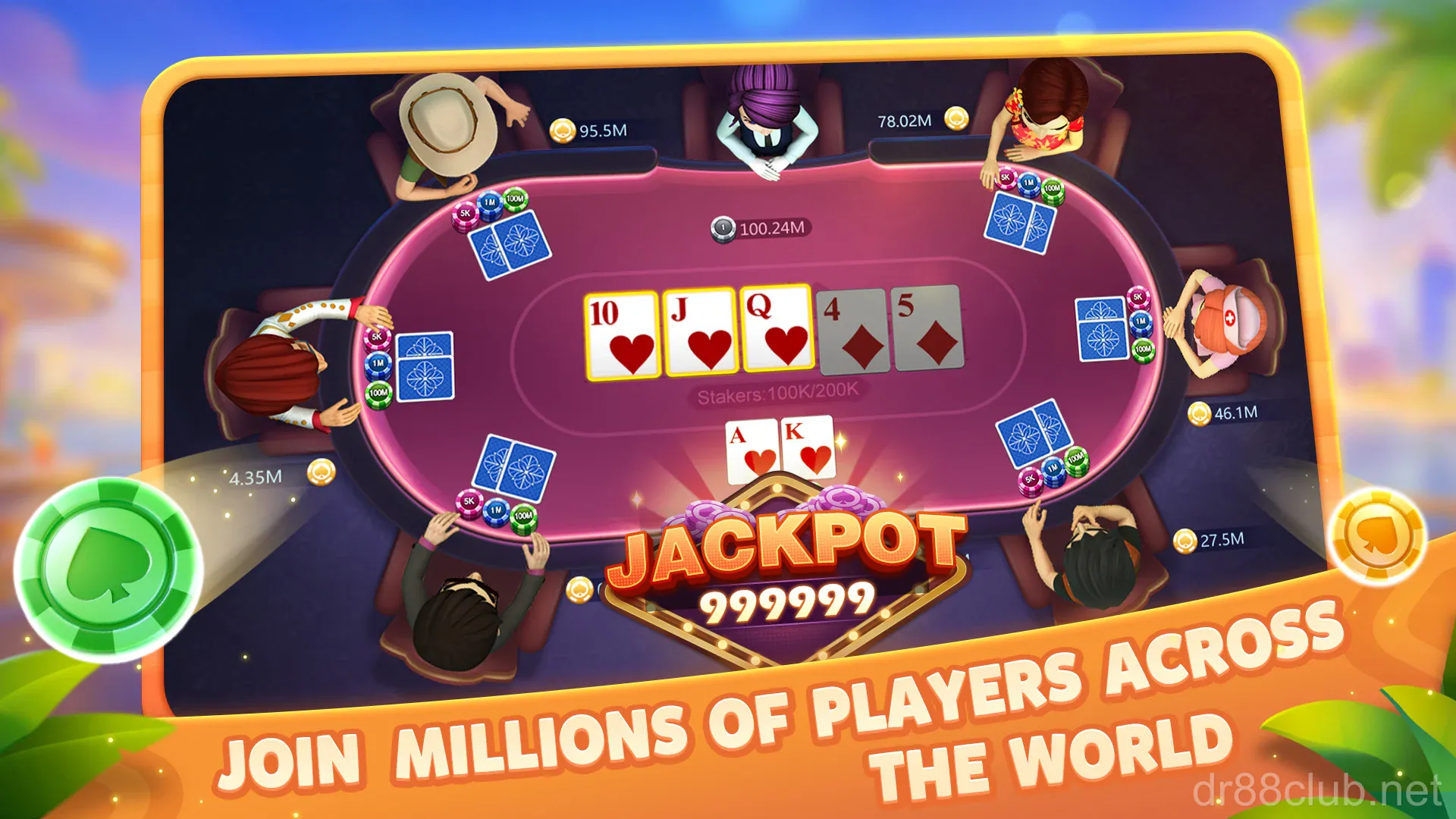 Giao diện ứng dụng dr88 - Trang chủ